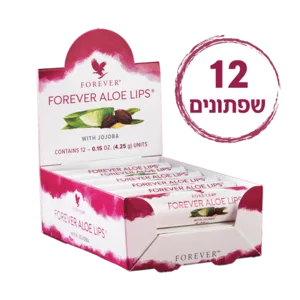 שפתון אלו ליפס - מארז 12 יחידות